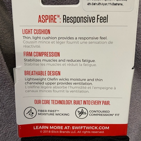 👣Swiftwick Compression Socks Aspire Women Men👣 - Picture 5 of 6